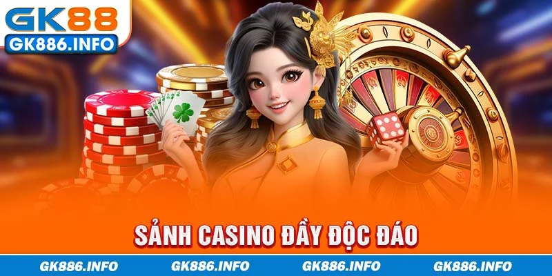 Sảnh game bài đầy độc đáo